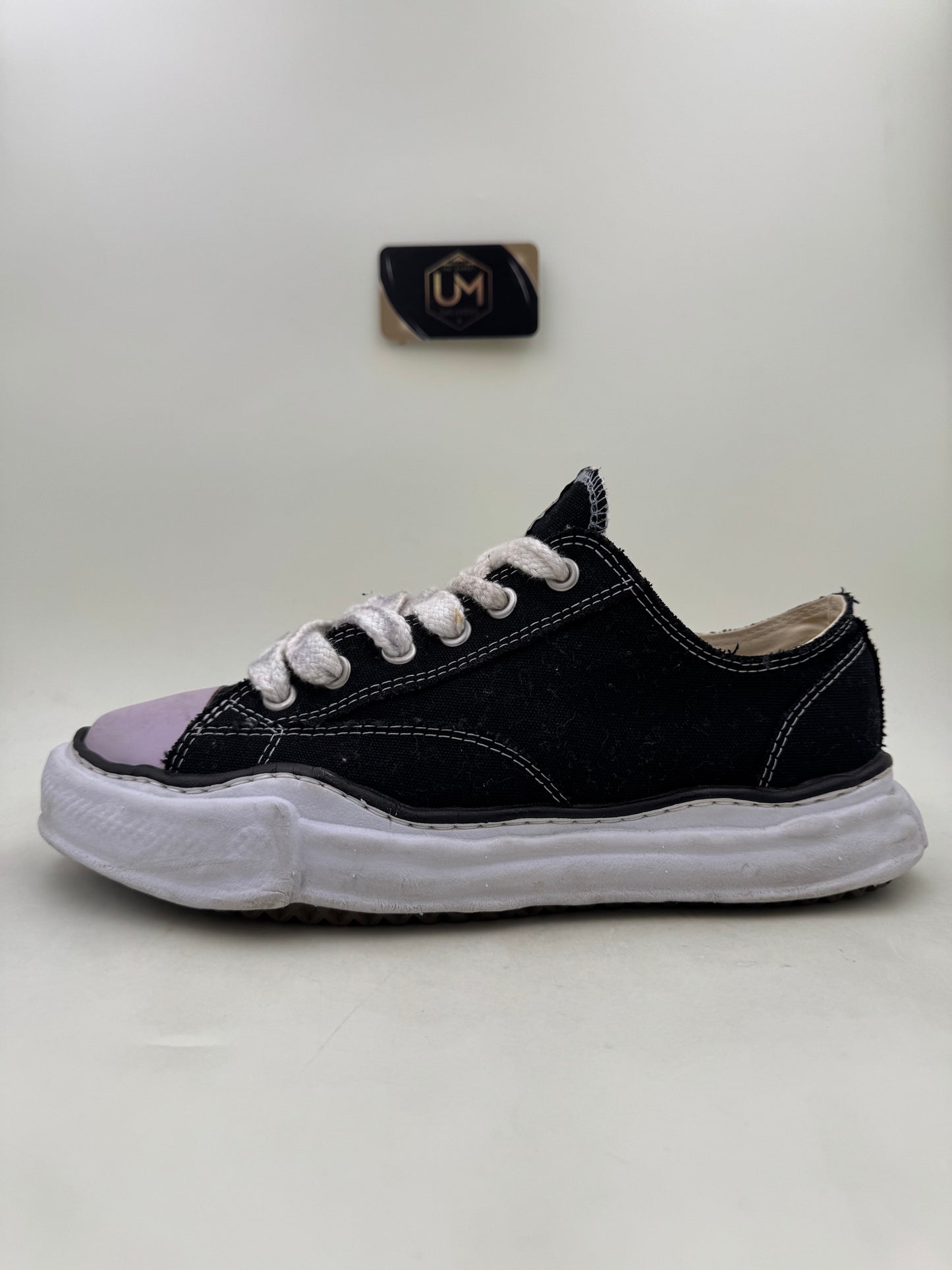 Maison Mihara Yasuhiro Hank Sole Canvas Low | Size 43