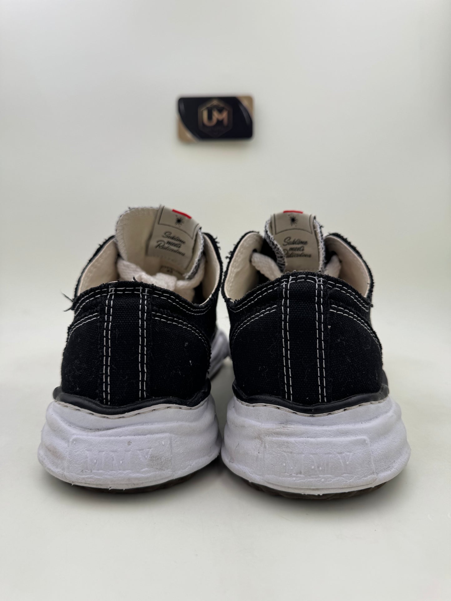Maison Mihara Yasuhiro Hank Sole Canvas Low | Size 43