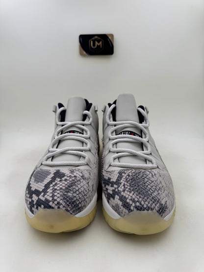 Jordan 11 Low ‘Light Bone Snakeskin’ | Size 14