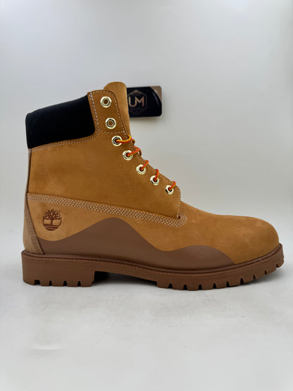 Timberland Heritage 6 Inch Rubber Cup Waterproof Boot ‘Wheat’ | Size 13
