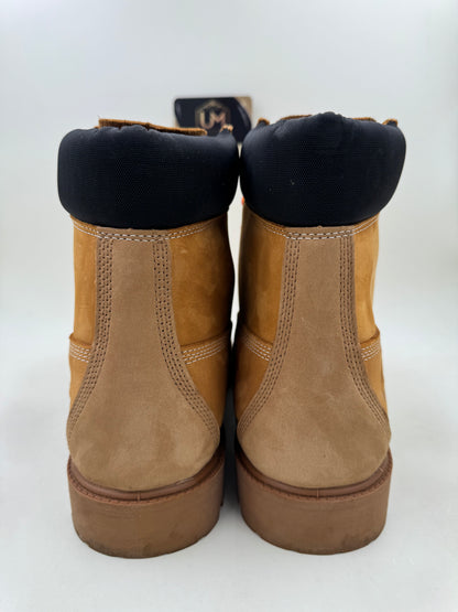 Timberland Heritage 6 Inch Rubber Cup Waterproof Boot ‘Wheat’ | Size 13