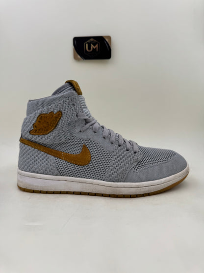 Jordan 1 High Flyknit ‘Wolf Grey’ | Size 8