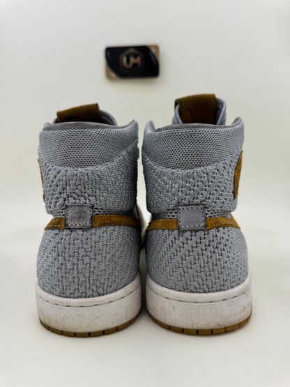 Jordan 1 High Flyknit ‘Wolf Grey’ | Size 8