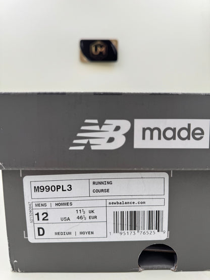 New Balance 990v3 Made In USA ‘Red Suede’ | Size 12