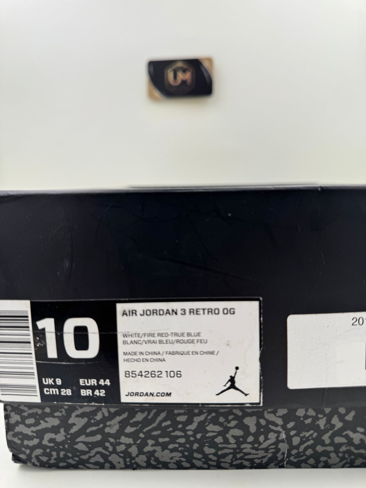 Jordan 3 ‘True Blue’ 2016 | Size 10