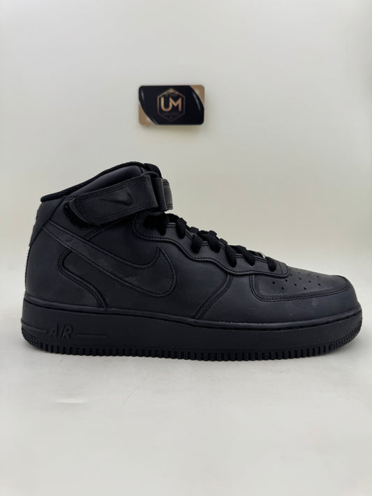 Nike Air Force 1 Mid ‘07 ‘Triple Black’ | Size 12