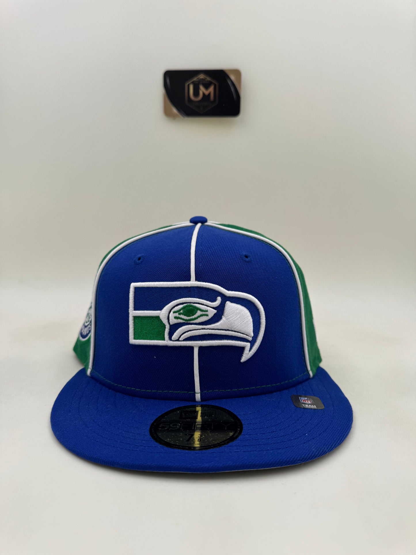 Seattle Seahawks New Era Fitted Cap | Size 7 & 3/8th