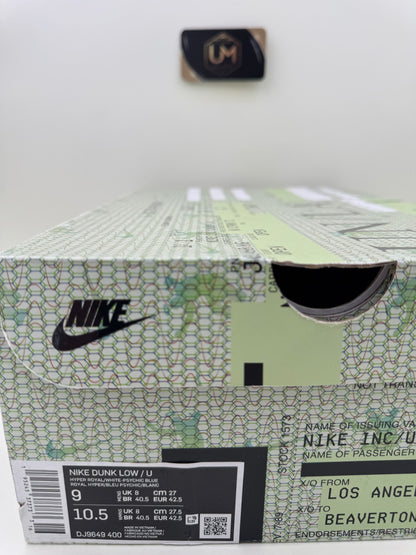 Union LA x Nike Dunk Low ‘Passport Pack - Argon’ | Size 9