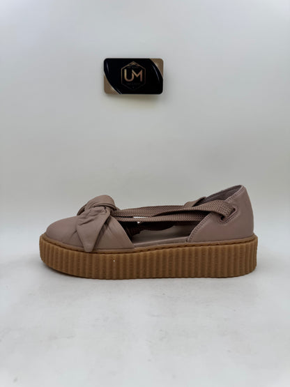 Fenty Rihanna Natural x Bow Creeper Sandal | Size 5W