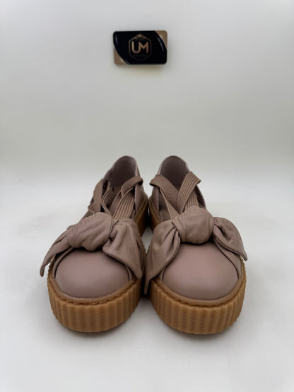 Fenty Rihanna Natural x Bow Creeper Sandal | Size 5W
