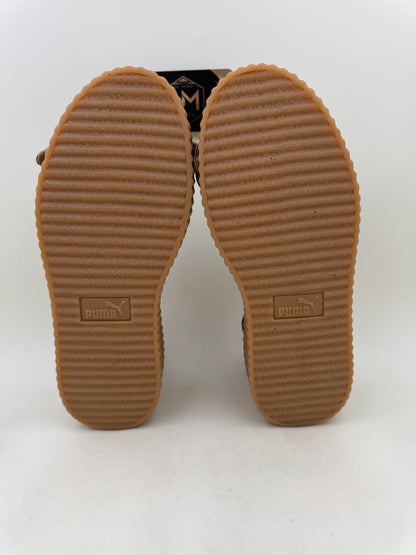 Fenty Rihanna Natural x Bow Creeper Sandal | Size 5W