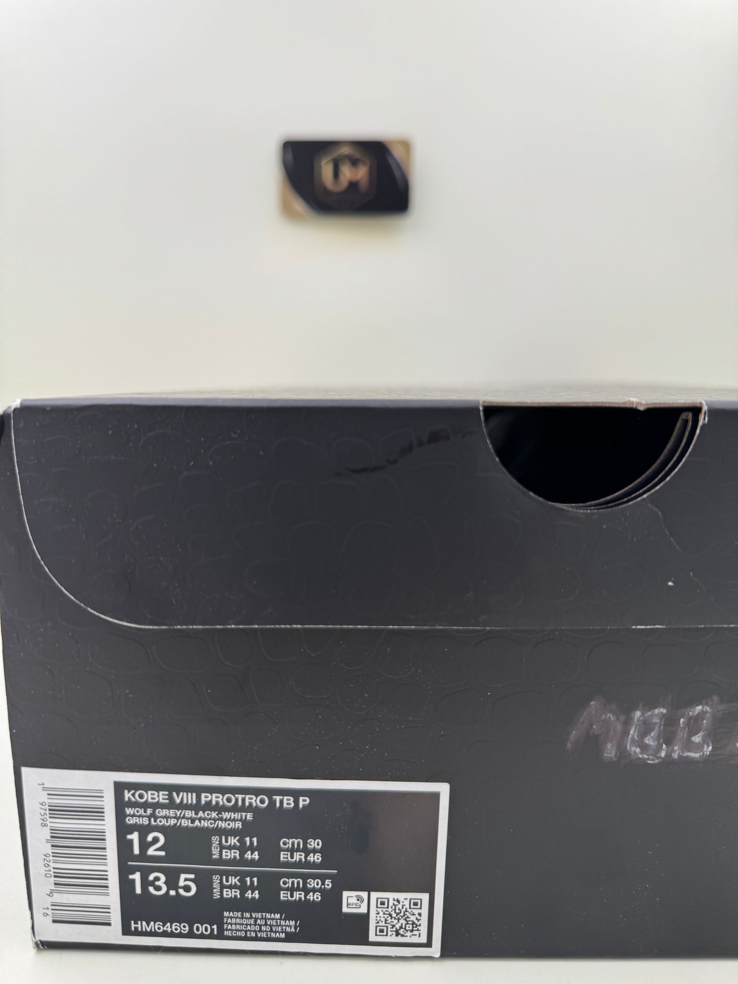 Nike Kobe 8 TB Promo ‘Wolf Grey Black’ | Size 12