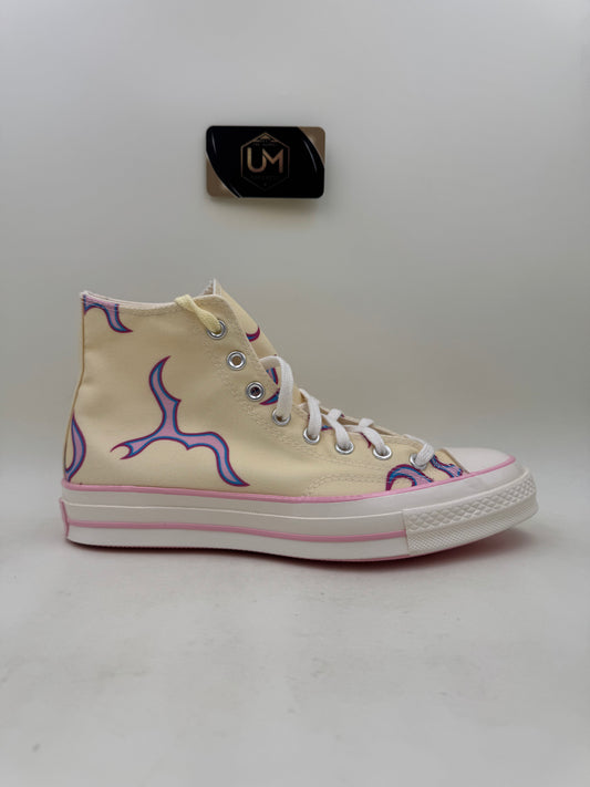 Golf Le Fleur x Chuck 70 High ‘Flame - Pastel Yellow’ | Size 8.5