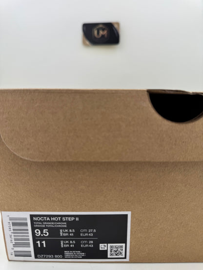 NOCTA x Nike Hot Step 2 ‘Total Orange’ | Size 9.5