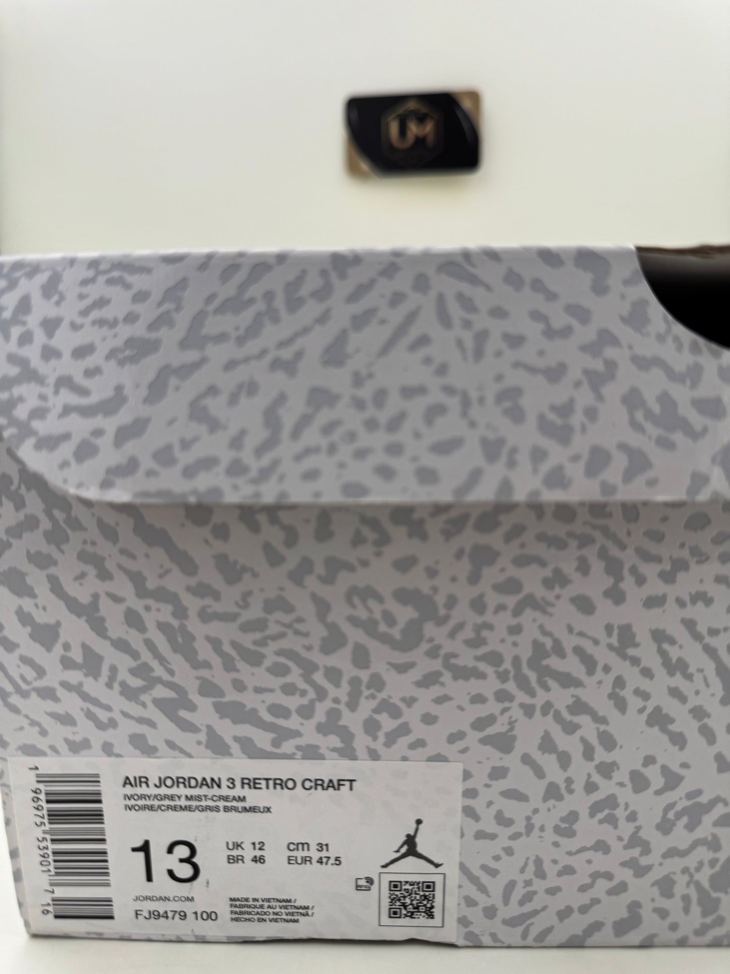 Jordan 3 SE Craft ‘Ivory’ | Size 13