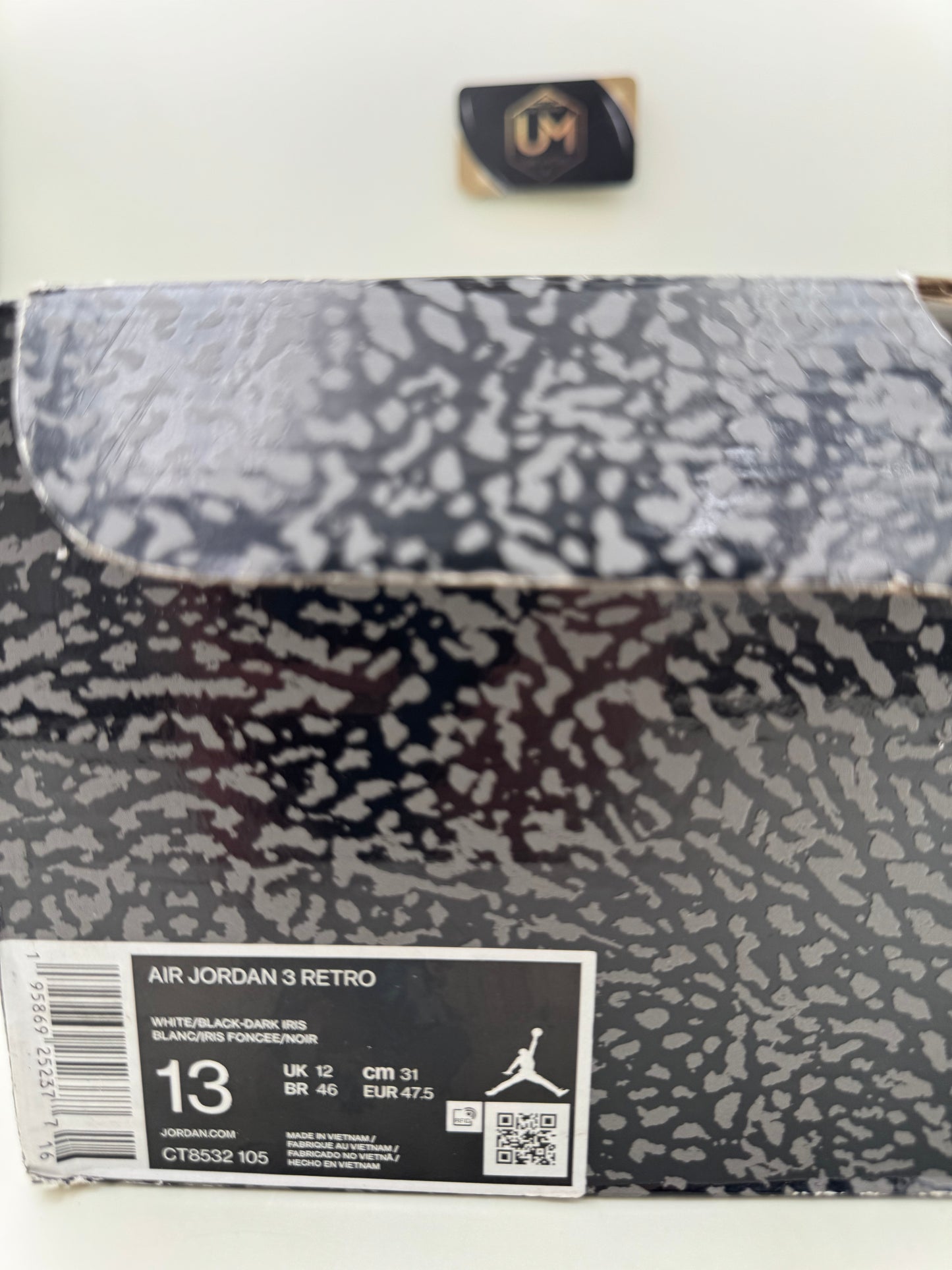 Jordan 3 ‘Dark Iris’ | Size 13
