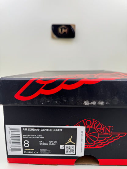 Jordan 1 Centre Court ‘Military Blue’ | Size 8
