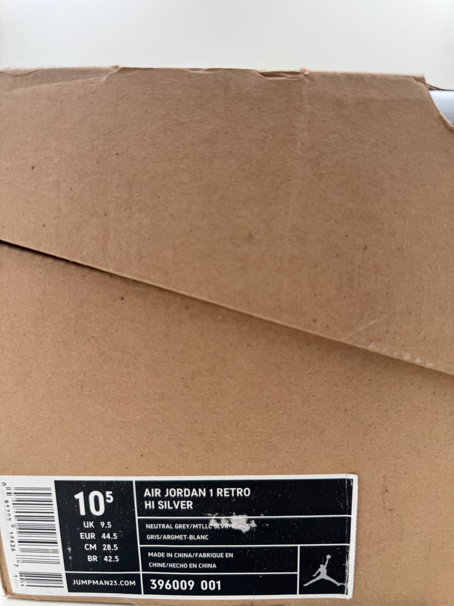 Jordan 1 High Silver ‘25th Anniversary’ | Size 10.5