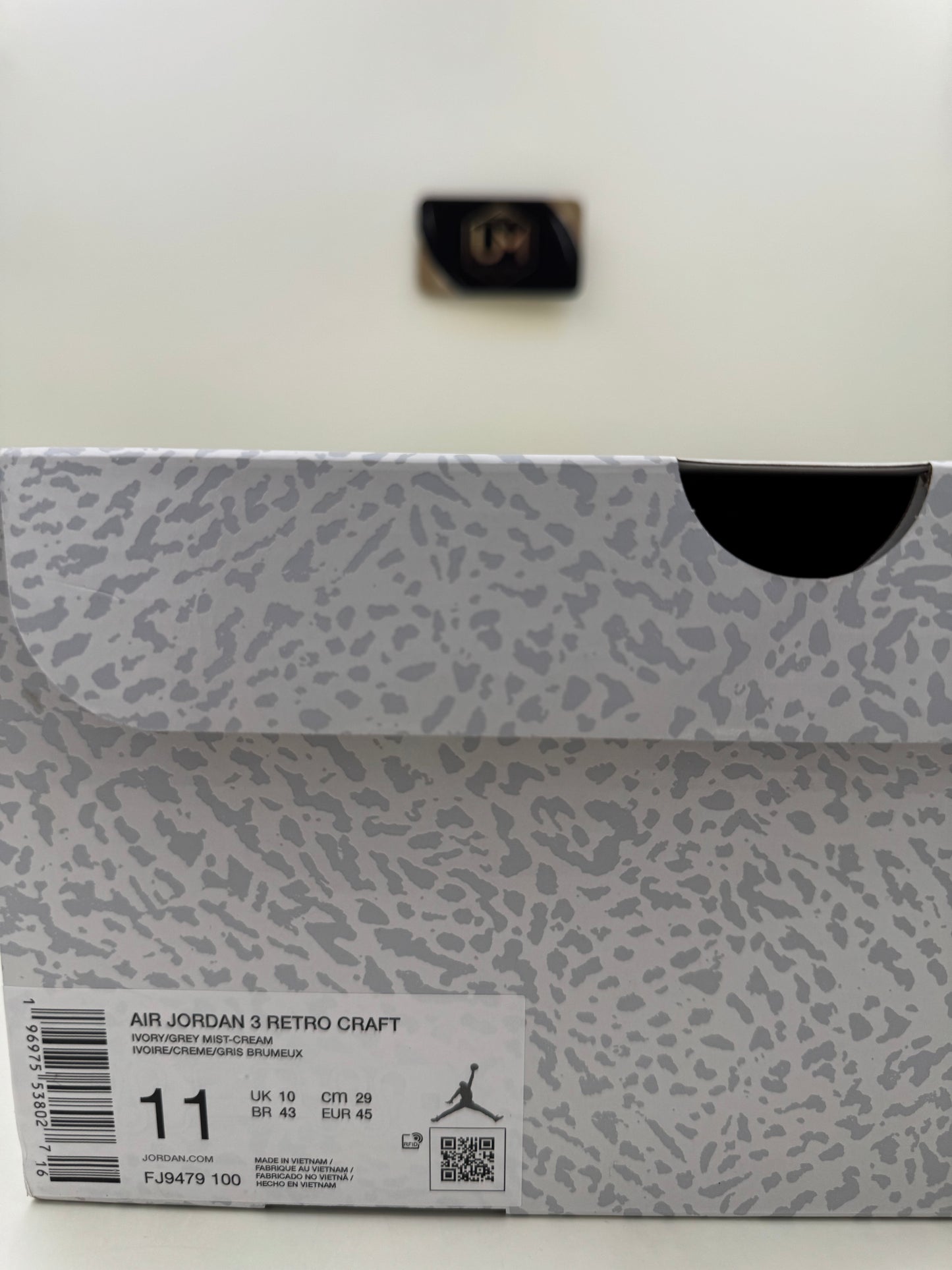 Jordan 3 SE Craft ‘Ivory’ | Size 11