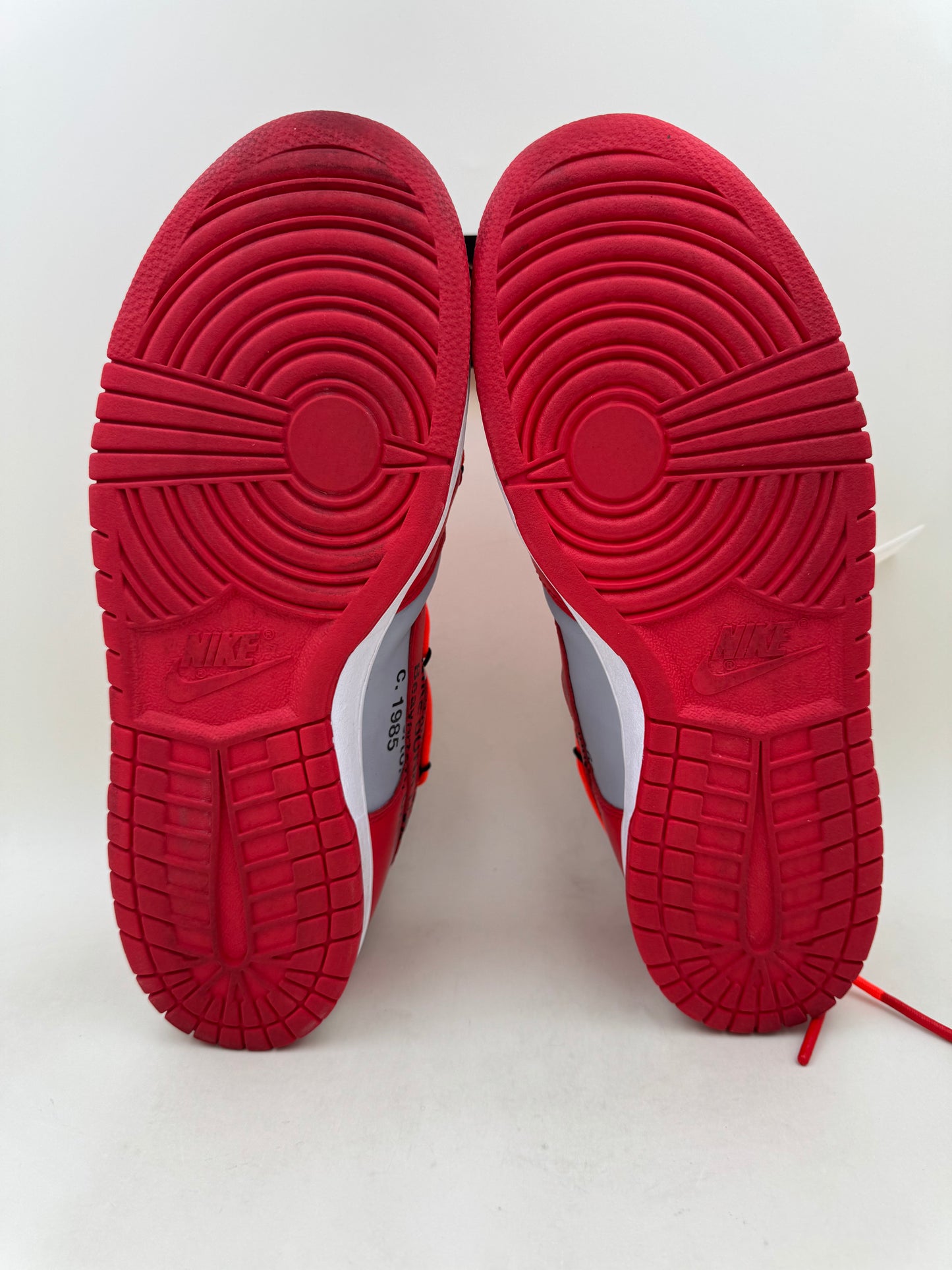 Off-White x Dunk Low ‘University Red’ | Size 11