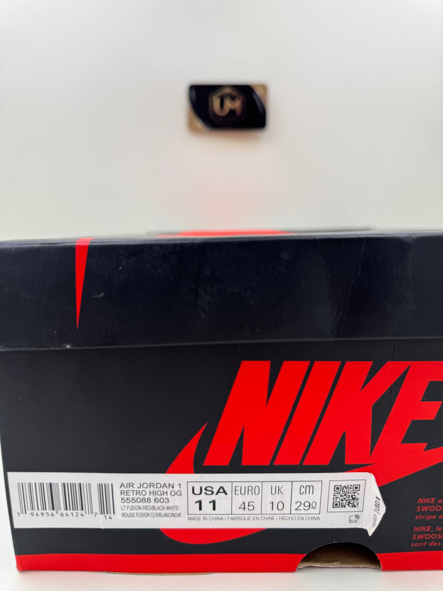Jordan 1 High ‘Light Fusion Red’ | Size 11