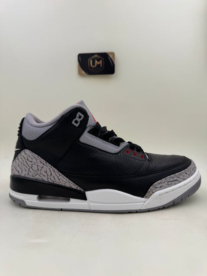 Jordan 3 ‘Black Cement’ 2024 | Size 10