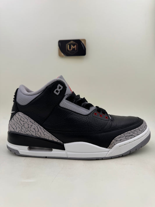 Jordan 3 ‘Black Cement’ 2024 | Size 10