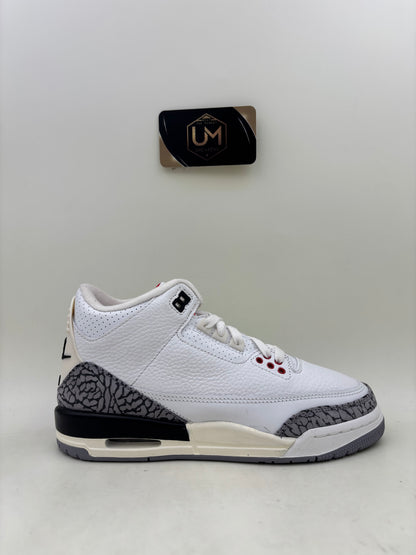 Jordan 3 ‘White Cement Reimagined’ | Size 5.5Y