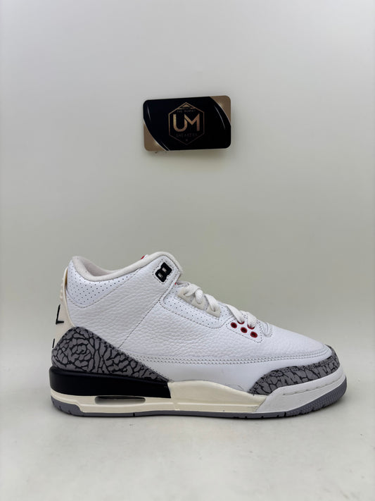 Jordan 3 ‘White Cement Reimagined’ | Size 5.5Y