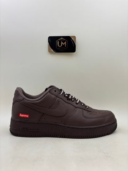Supreme x Nike Air Force 1 Low ‘Box Logo - Baroque Brown’ | Size 9.5