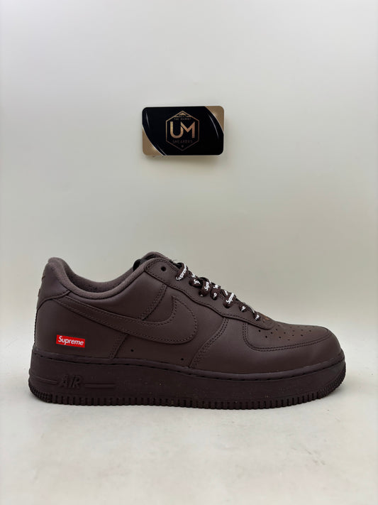 Supreme x Nike Air Force 1 Low ‘Box Logo - Baroque Brown’ | Size 9.5