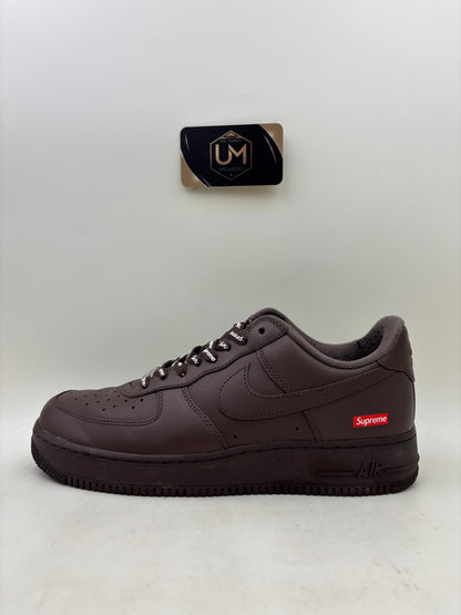 Supreme x Nike Air Force 1 Low ‘Box Logo - Baroque Brown’ | Size 9.5