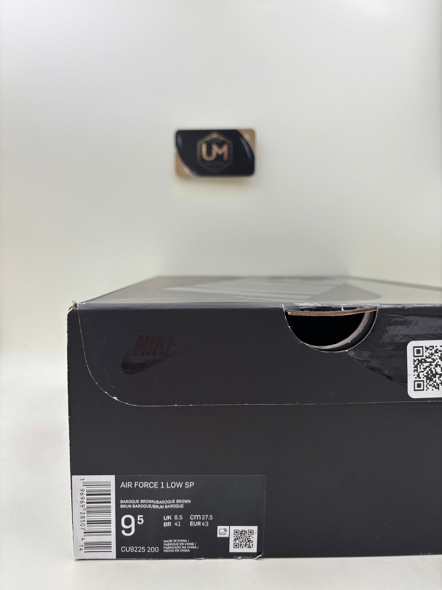 Supreme x Nike Air Force 1 Low ‘Box Logo - Baroque Brown’ | Size 9.5