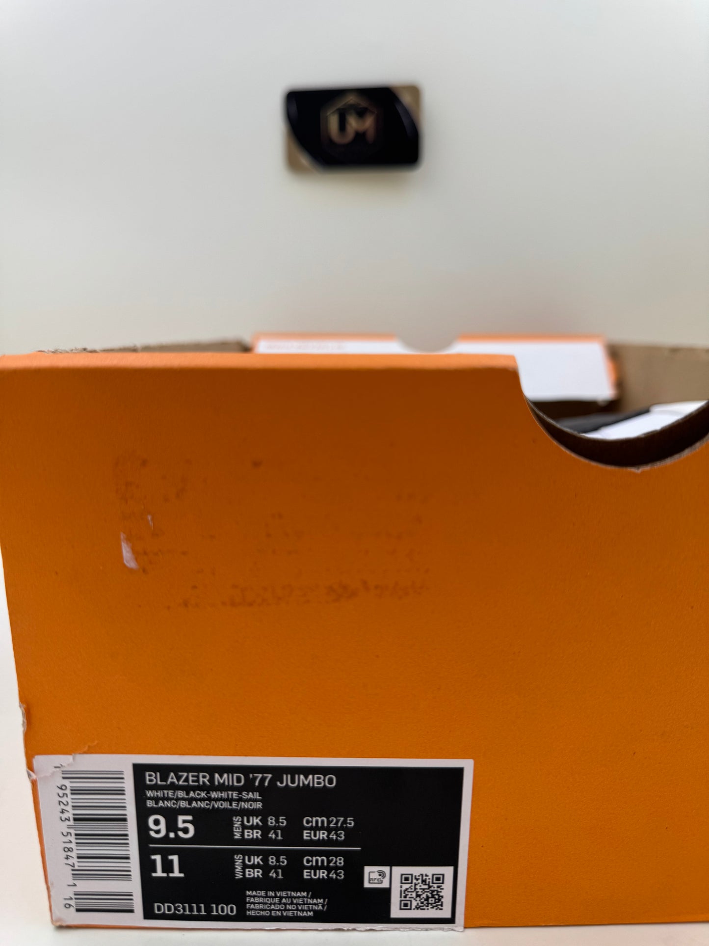 Nike Blazer Mid ‘77 Jumbo ‘White Black’ | Size 9.5