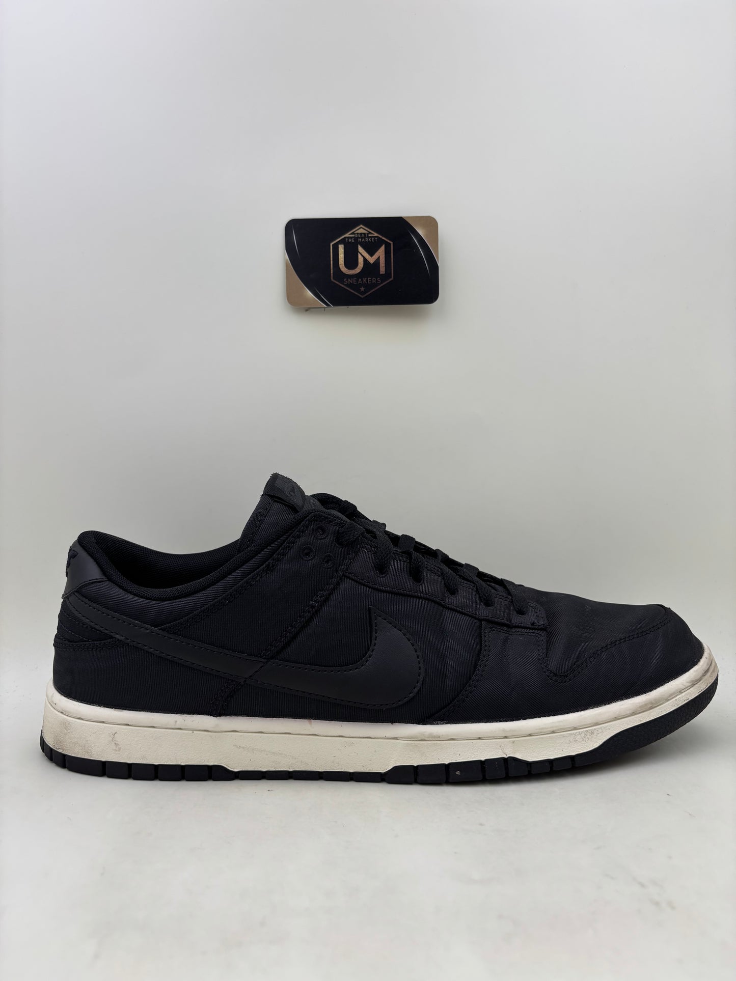 Nike Dunk Low ‘Black Canvas’ | Size 14