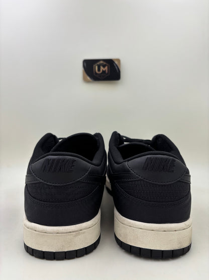 Nike Dunk Low ‘Black Canvas’ | Size 14