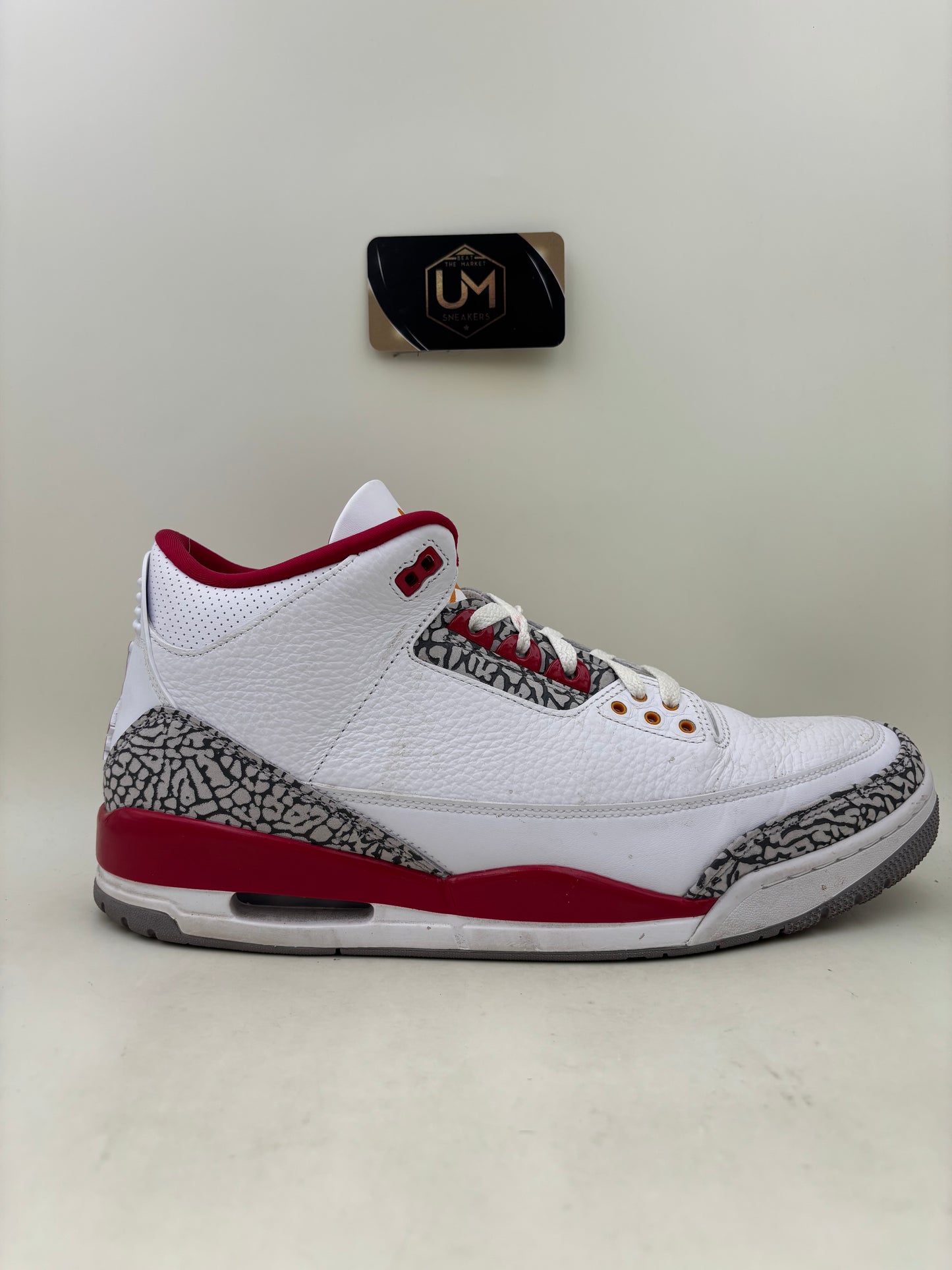 Jordan 3 ‘Cardinal Red’ | Size 14