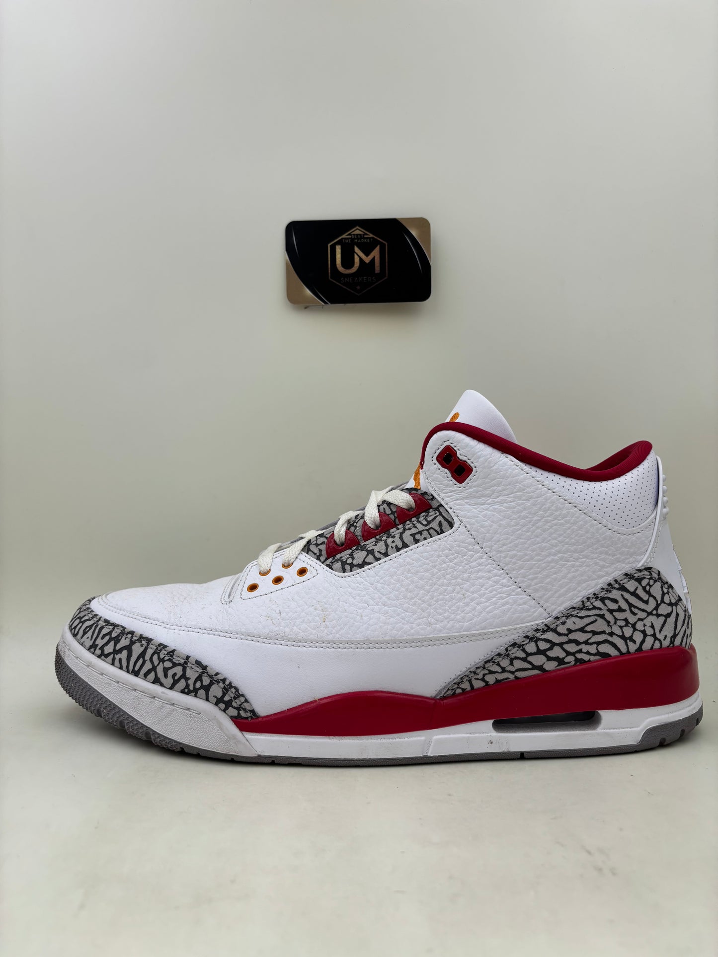 Jordan 3 ‘Cardinal Red’ | Size 14