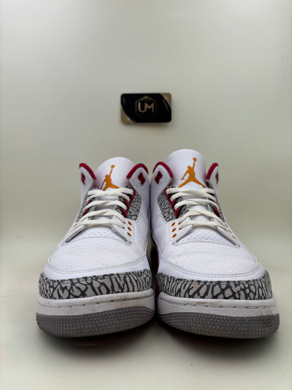 Jordan 3 ‘Cardinal Red’ | Size 14