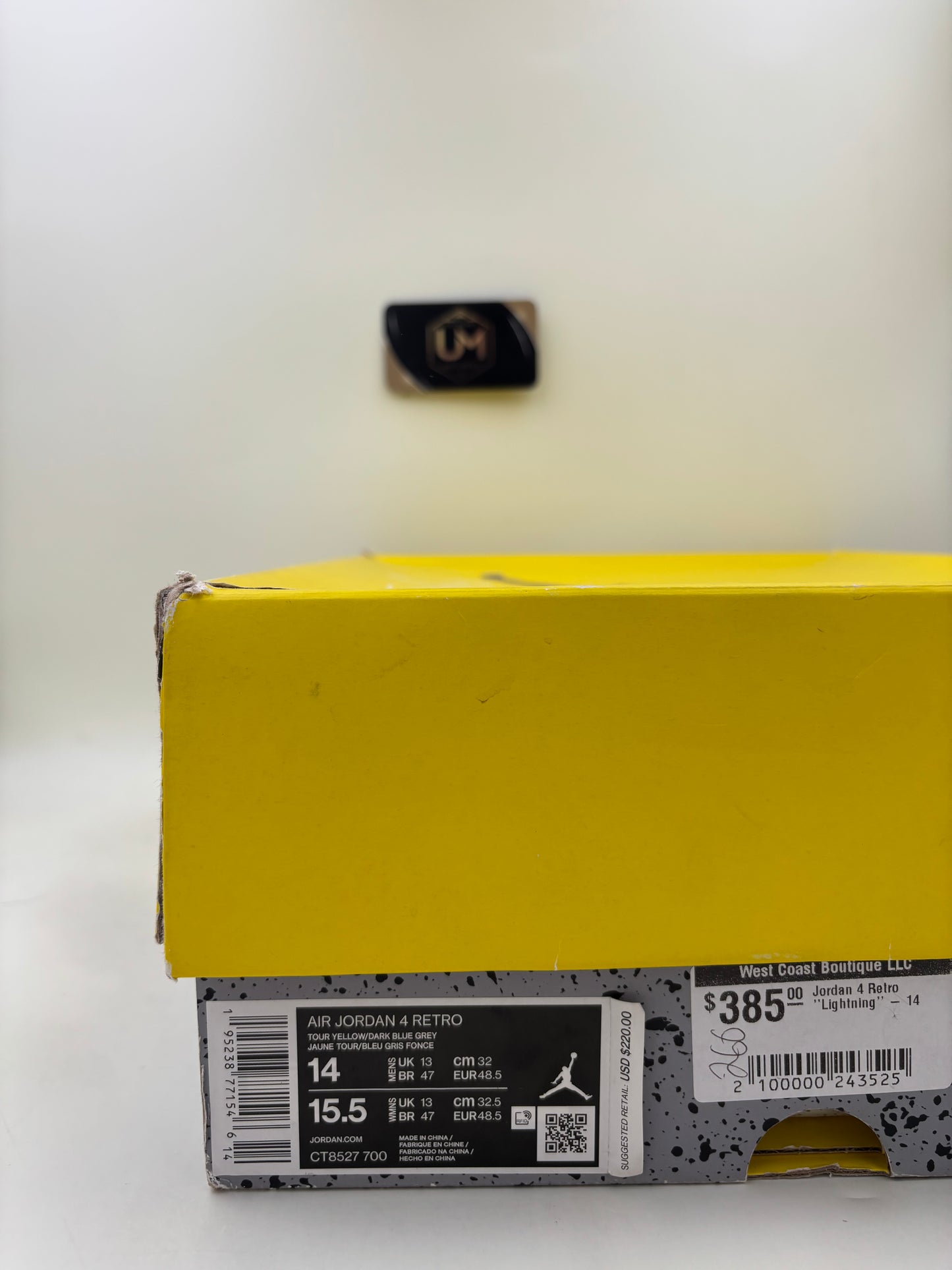 Jordan 4 ‘Lightning’ 2021 | Size 14
