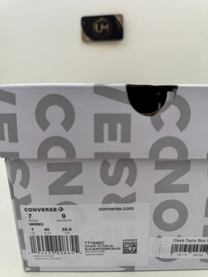 Comme de Garçons PLAY x Converse Chuck ‘Blue Quartz’ | Size 7