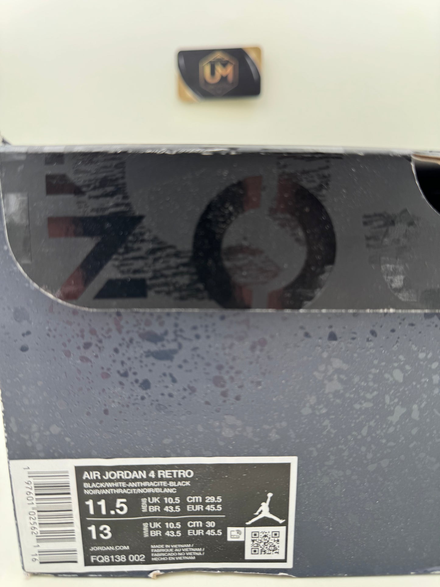 Jordan 4 ‘Fear’ 2024 | Size 11.5