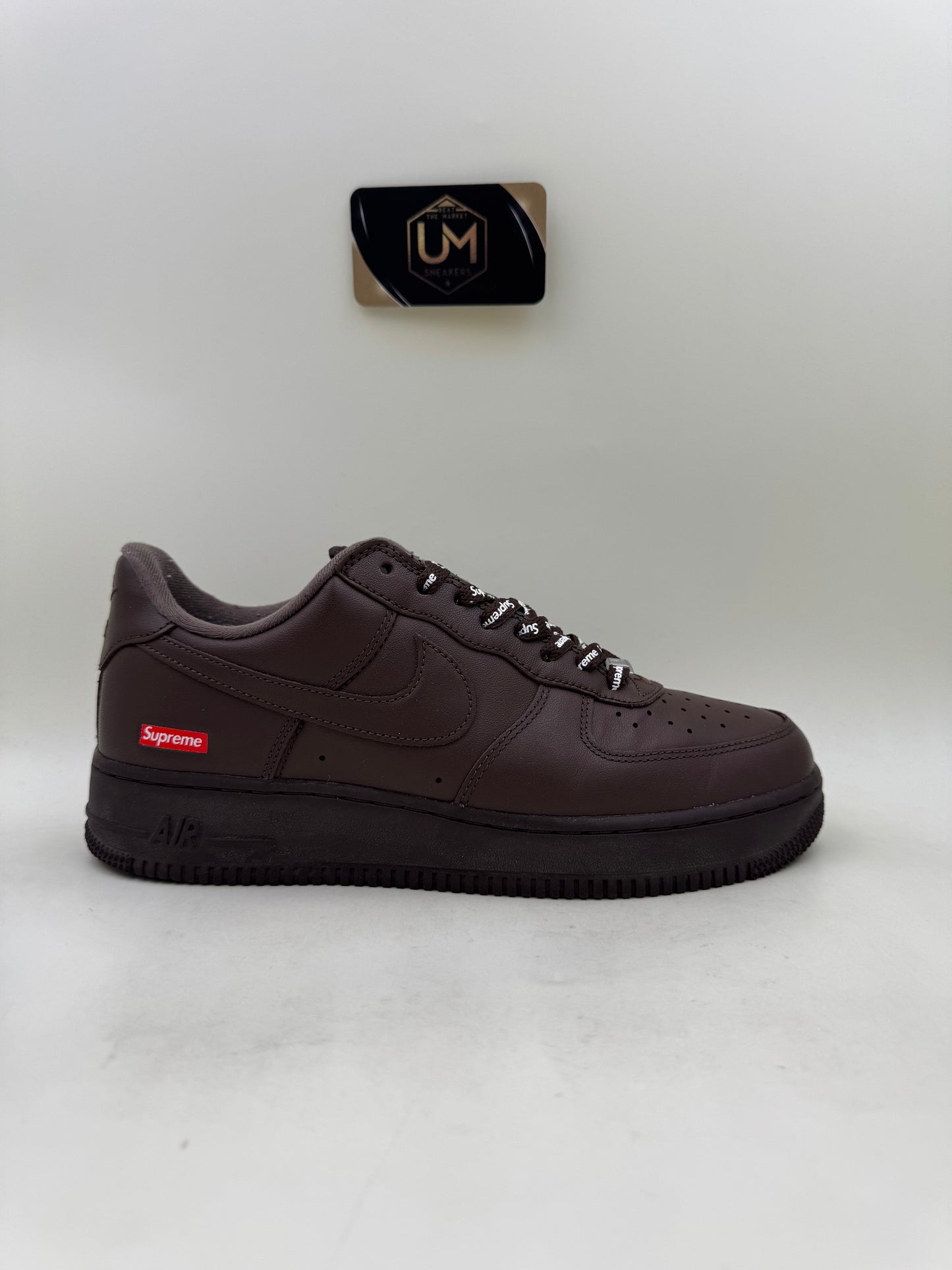 Supreme x Air Force 1 Low 'Box Logo - Baroque Brown' | Size 9