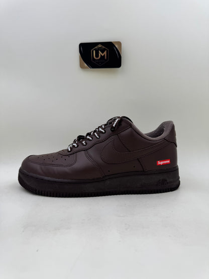 Supreme x Air Force 1 Low 'Box Logo - Baroque Brown' | Size 9
