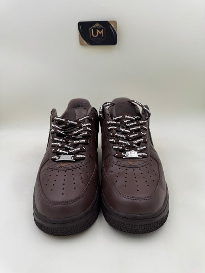 Supreme x Air Force 1 Low 'Box Logo - Baroque Brown' | Size 9