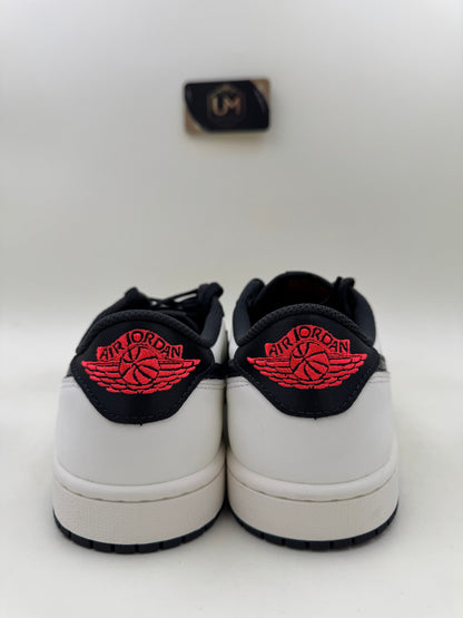 Paris Saint-Germain x Jordan 1 Low 'Sail Pink Oxford' | Size 8.5