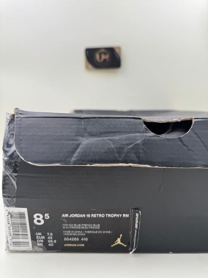 Trophy Room x Jordan 16 'French Blue' | Size 8.5