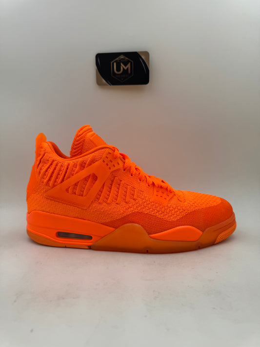 Jordan 4 Flyknit 'Total Orange' | Size 9