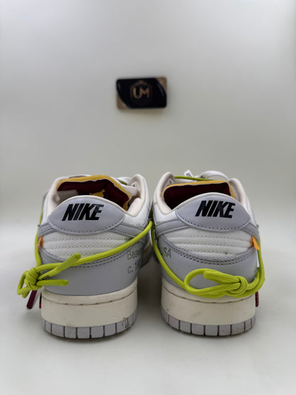 Off-White x Nike Dunk Low ‘Lot 08 of 50’ | Size 10