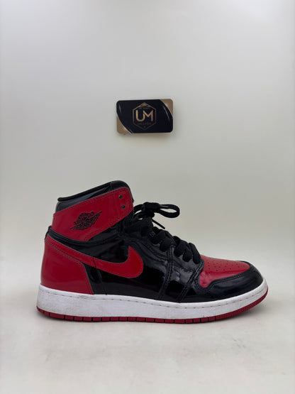 Jordan 1 High 'Patent Bred' | Size 7Y